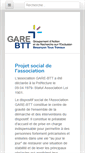 Mobile Screenshot of gare-btt.fr